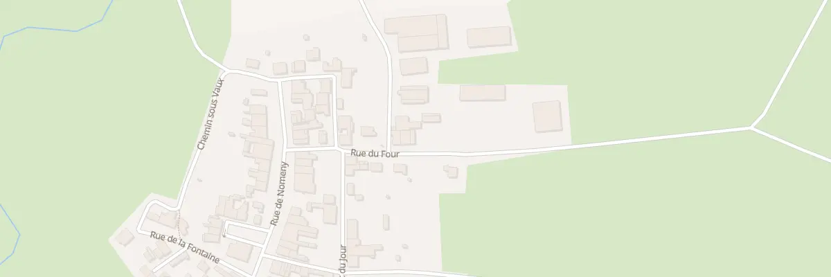 Plan du 10 Rue du Four à Abaucourt