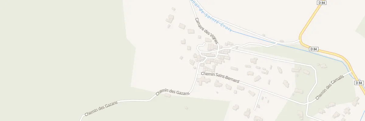 Plan du 81 Ham les Camails au Thoronet