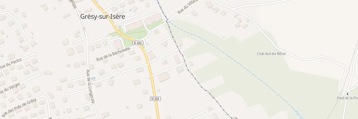 Plan du 87 Av de la Combe de Savoie à Grésy-sur-Isère