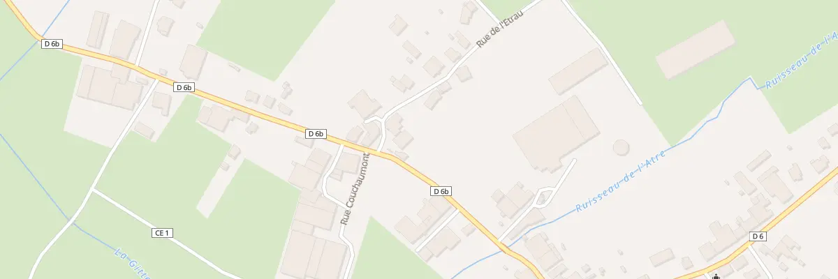 Plan du 2 Rue de l’Etrau à Damas-et-Bettegney