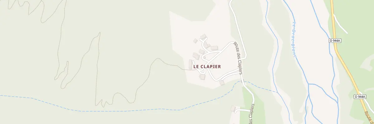 Plan du 1173 Rte des Clapiers à Champoléon