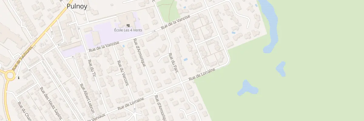 Plan du 11 Rue du Parc à Pulnoy