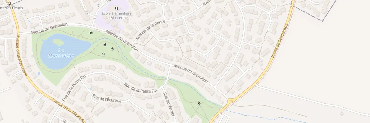 Plan du 16 Av du Gremillon à Pulnoy