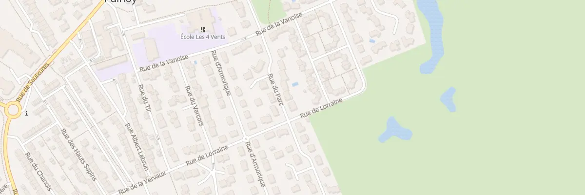 Plan du 13 Rue du Parc à Pulnoy