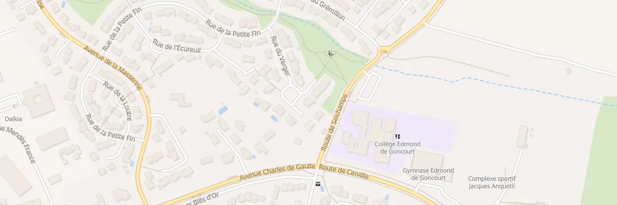 Plan du 15 Rue du Verger à Pulnoy