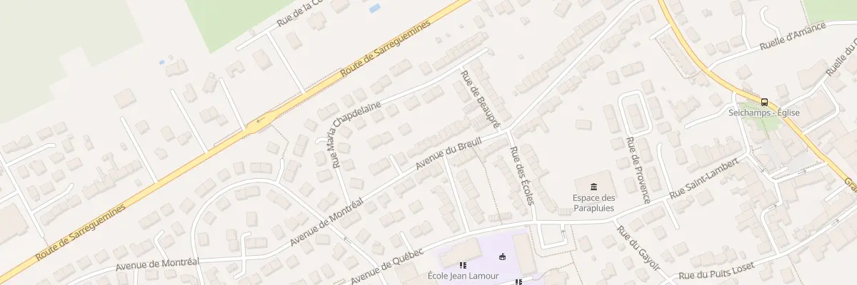 Plan du 56 Av du Breuil à Seichamps