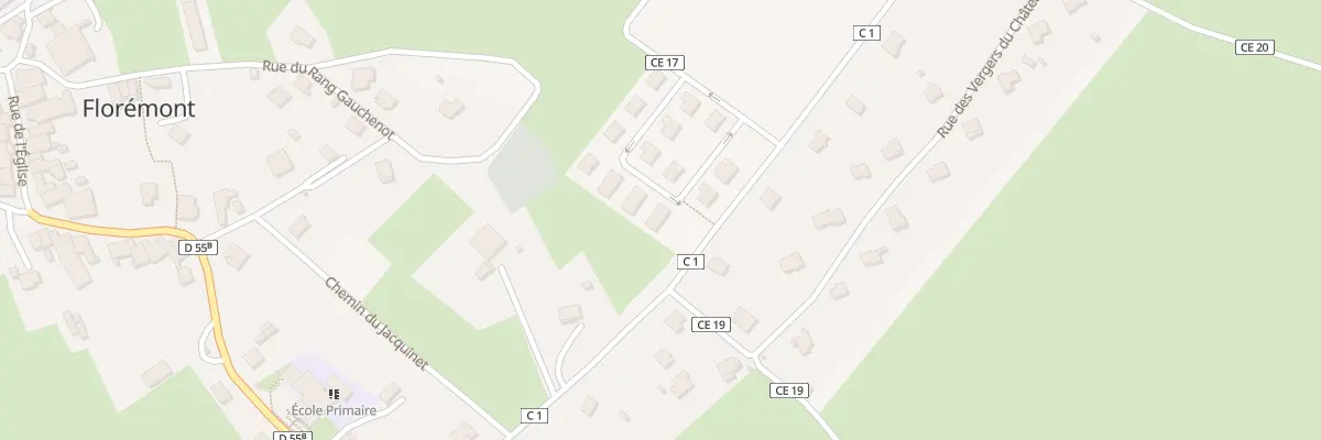 Plan du 7 Lot Derriere l’Eglise à Florémont