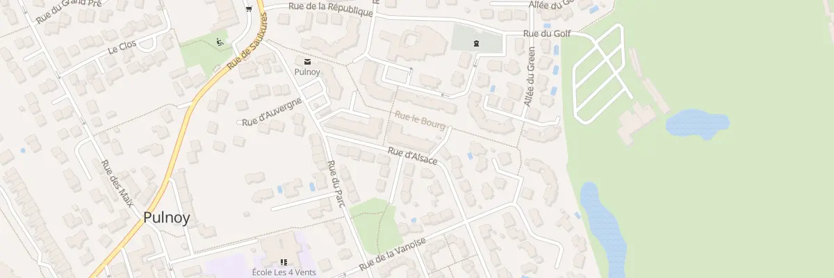 Plan du 9 Rue d’Alsace à Pulnoy