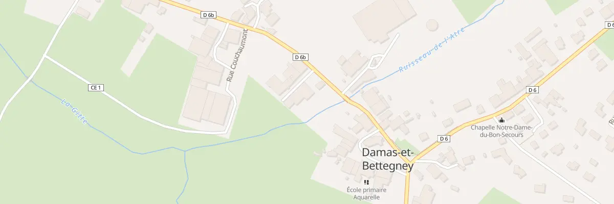 Plan du 3 Rue du 12 Septembre à Damas-et-Bettegney