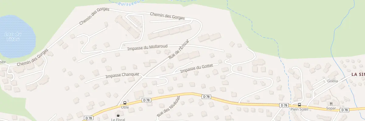 Plan du 28 Imp de la Tochière à Fontcouverte-la-Toussuire