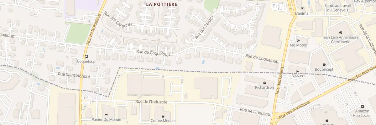 Plan du 72 Rue de coqueloup à Ville-la-Grand