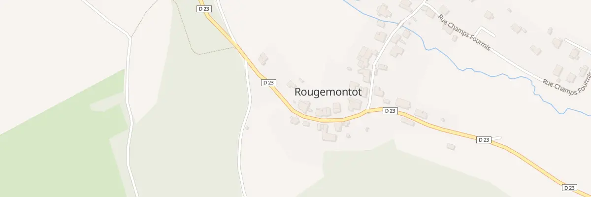 Plan du 12 Rue Bois du Mont à Rougemontot