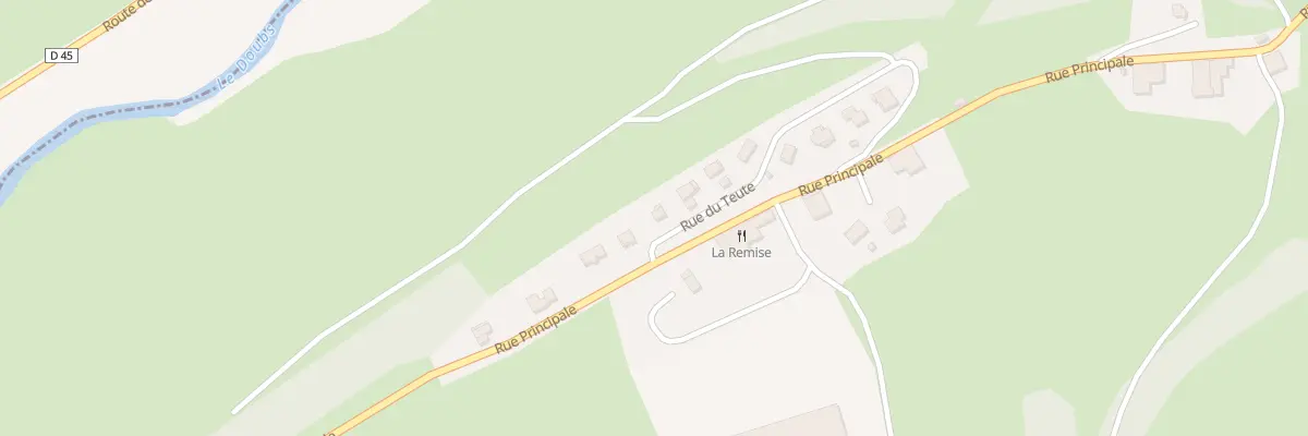 Plan du 3 Rue du Teute aux Villedieu