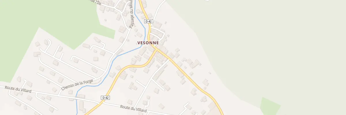 Plan du 2670 Rte de Vesonne à Faverges-Seythenex