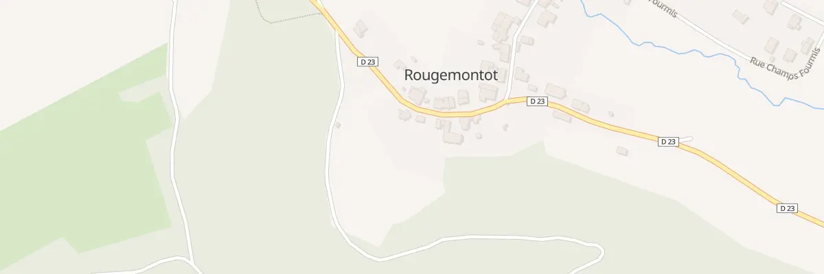 Plan du 11 Rue Bois du Mont à Rougemontot