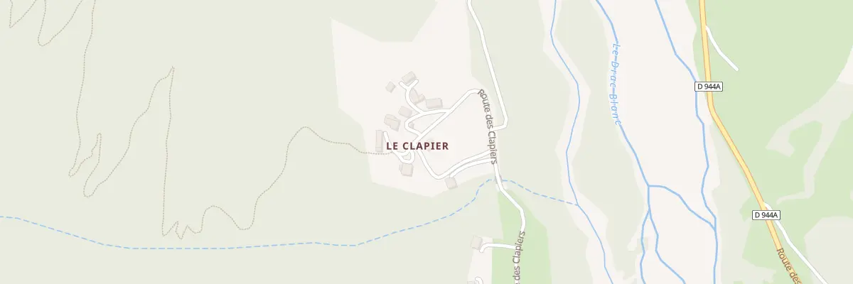 Plan du 1077 Rte des Clapiers à Champoléon