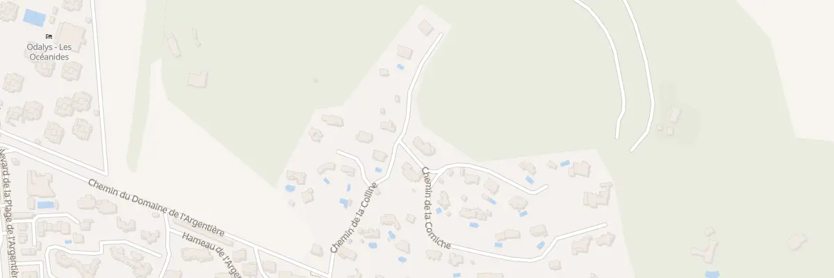 Plan du 4 Che de la Colline à La Londe-les-Maures
