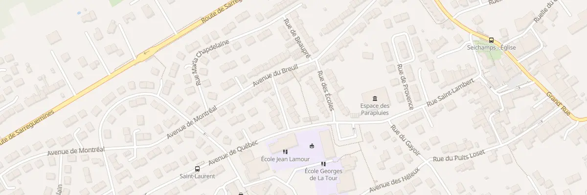 Plan du 5 Rue des Plantes à Seichamps