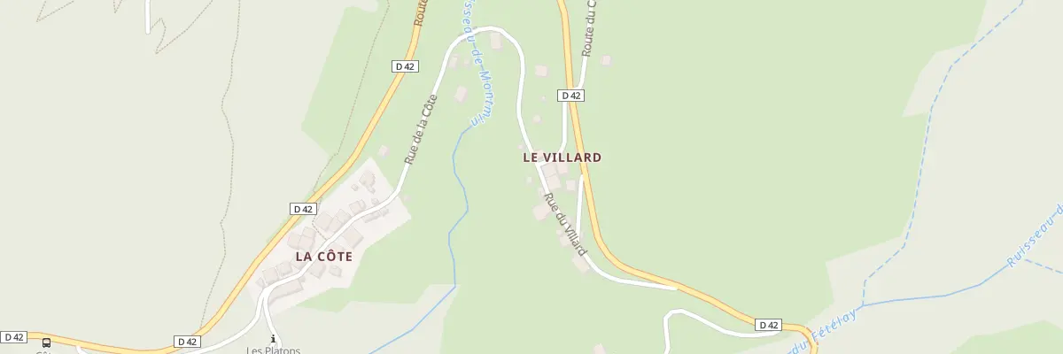 Plan du 179 Rue du villard à Talloires-Montmin