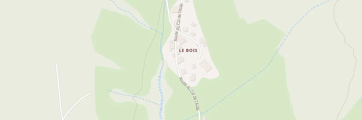 Plan du 388 Rte du Col de l’Aulp à Talloires-Montmin