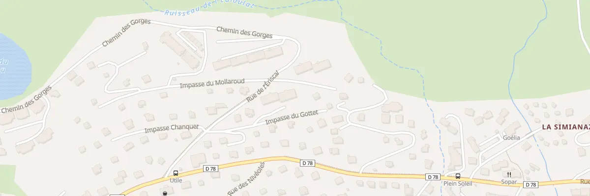 Plan du 36 Imp de la Tochière à Fontcouverte-la-Toussuire