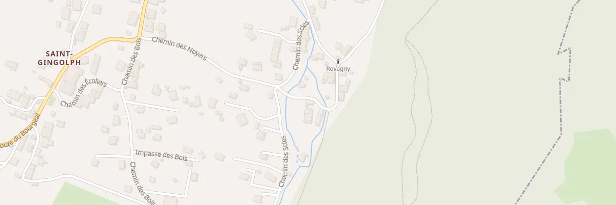 Plan du 210 Chem du Moulin à Giez