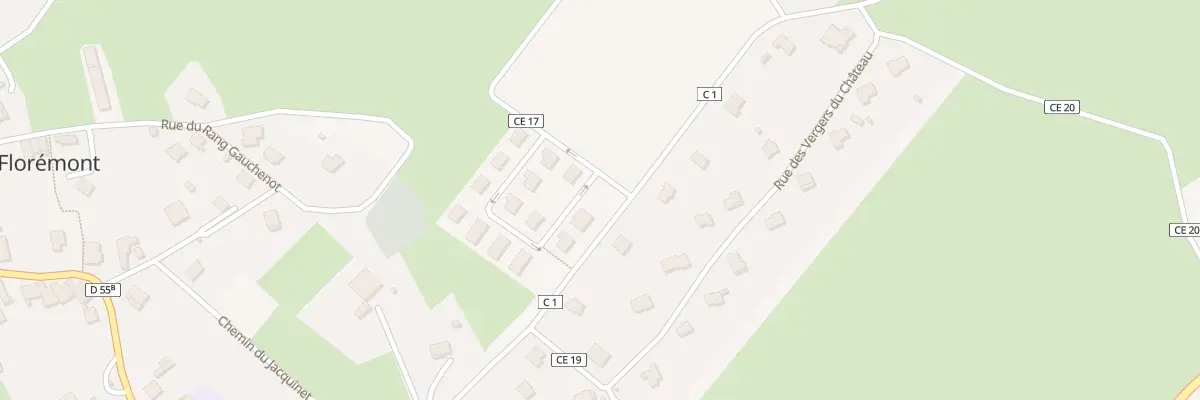 Plan du 10 Lot Derriere l’Eglise à Florémont
