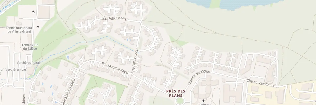 Plan du 6 Rue marthe louise perrin à Ville-la-Grand