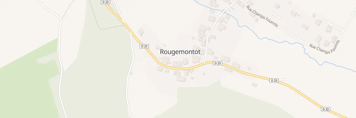 Plan du 6 Rue Bois du Mont à Rougemontot