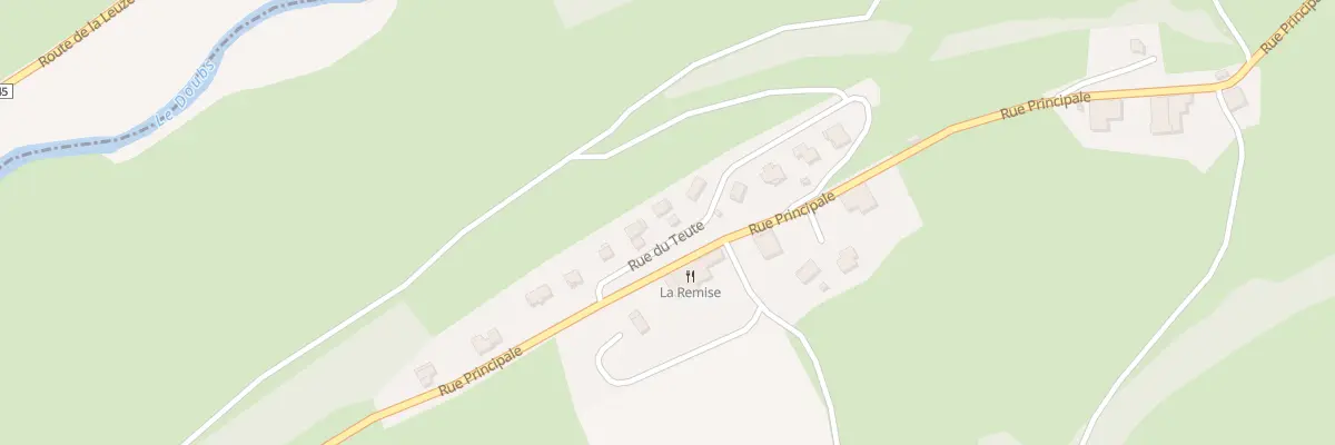 Plan du 7 Rue du Teute aux Villedieu