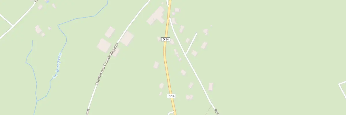 Plan du 2 Rue du Coteau à Mailleroncourt-Charette