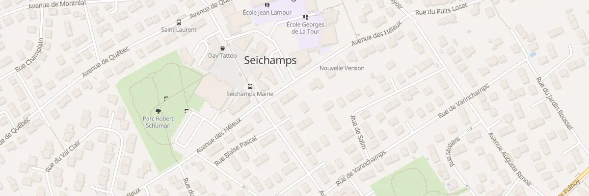 Plan du 74 Av des Héleux à Seichamps