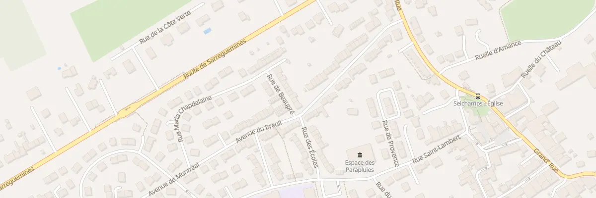 Plan du 4 Rue de Beaupré à Seichamps