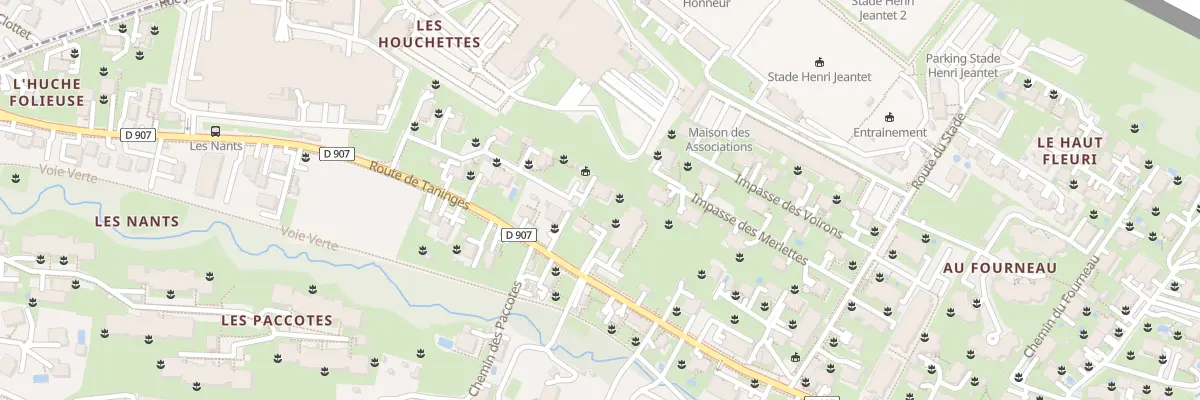 Plan du 9 Imp des Houchettes à Vétraz-Monthoux