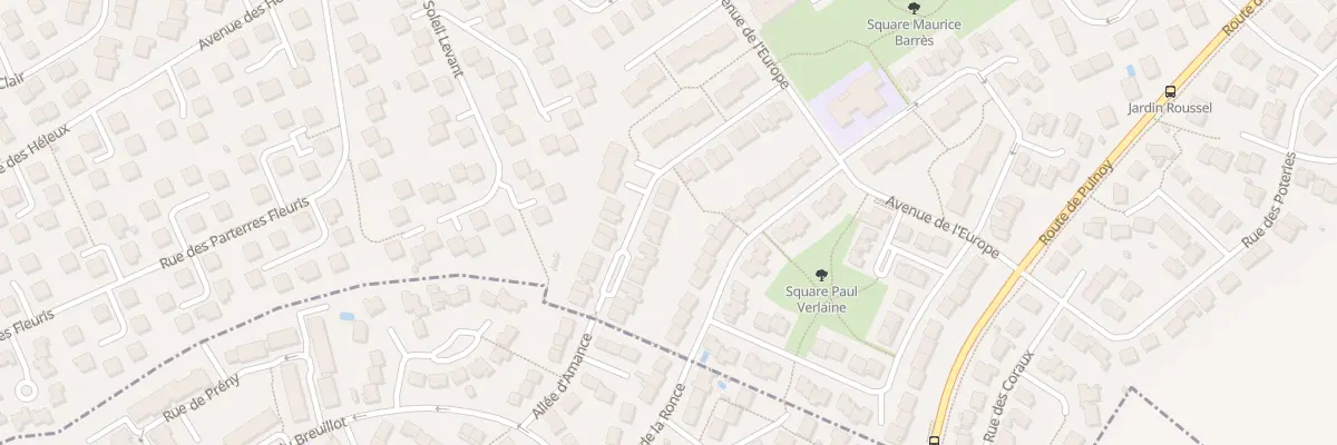Plan du 23 Rue des Lupins à Seichamps