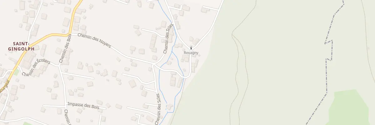 Plan du 123 Che du Moulin à Giez