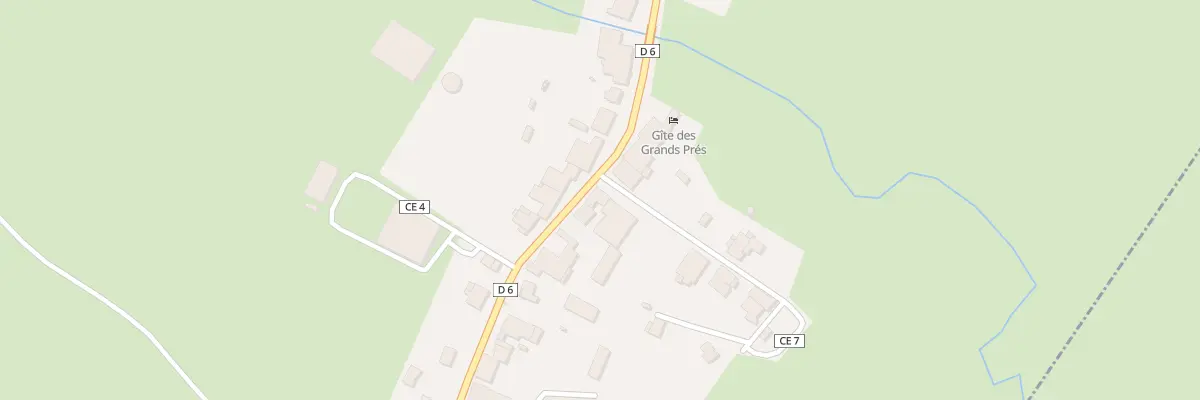 Plan du 2 Rue des Grands Prés à Damas-et-Bettegney
