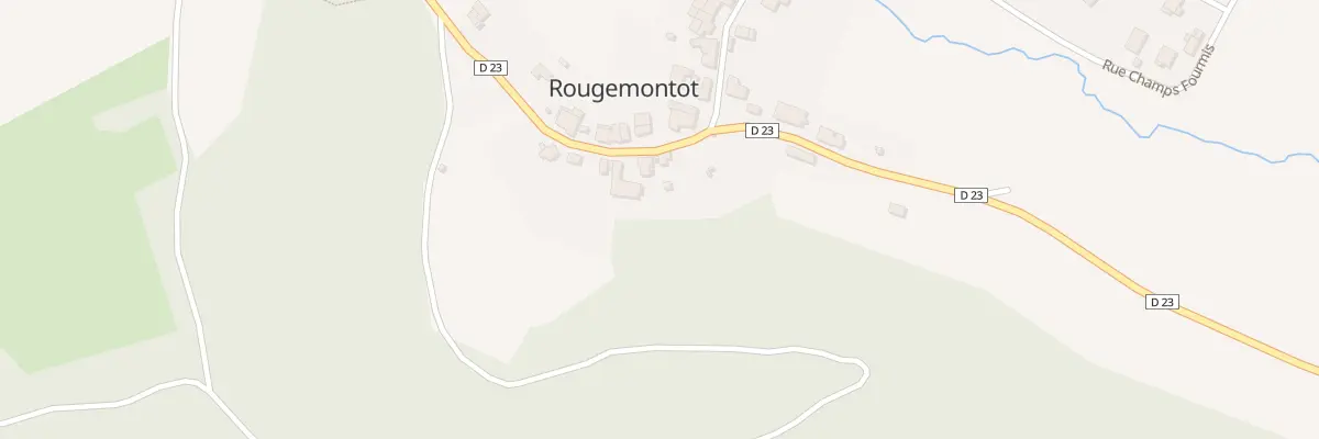 Plan du 7 Rue Bois du Mont à Rougemontot