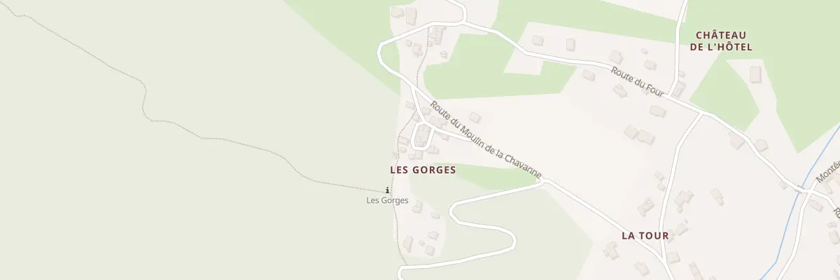 Plan du 35 Boucle des Gorges à Saint-Rémy-de-Maurienne