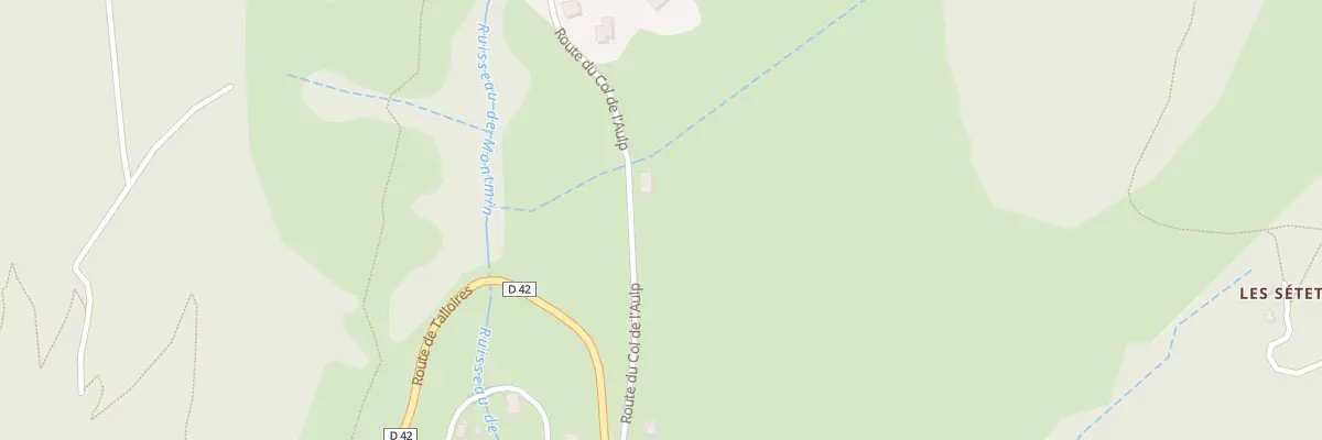 Plan du 224 Rte du Col de l’Aulp à Talloires-Montmin