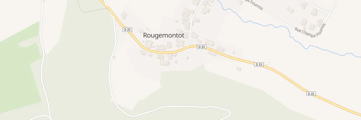 Plan du 5 Rue Bois du Mont à Rougemontot