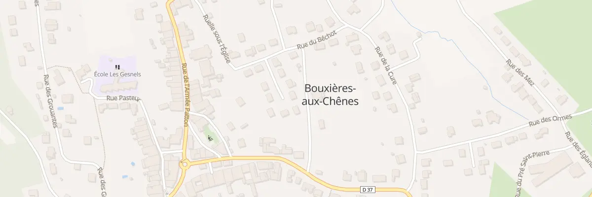 Plan du 7 Rue Joseph Peltier à Bouxières-aux-Chênes