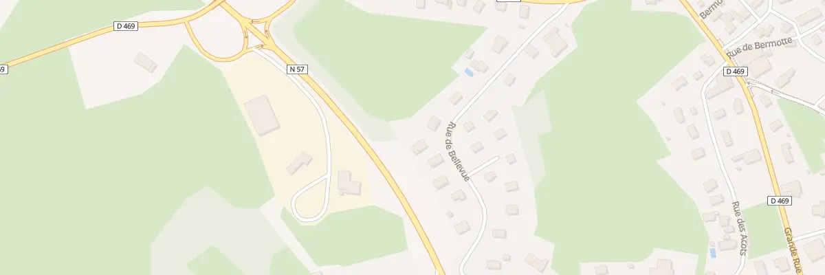 Plan du 6 Rue de Bellevue à Étalans