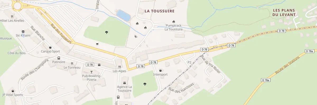 Plan du 226 Rue du Marché à Fontcouverte-la-Toussuire