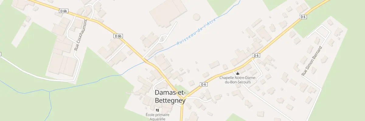 Plan du 4 Rue du 12 Septembre à Damas-et-Bettegney