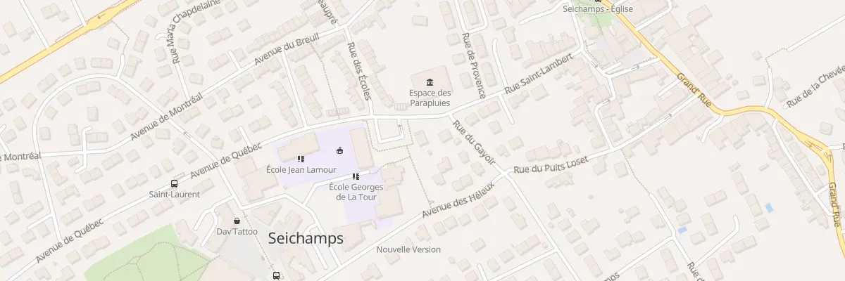 Plan du 19 Rue Saint Lambert à Seichamps