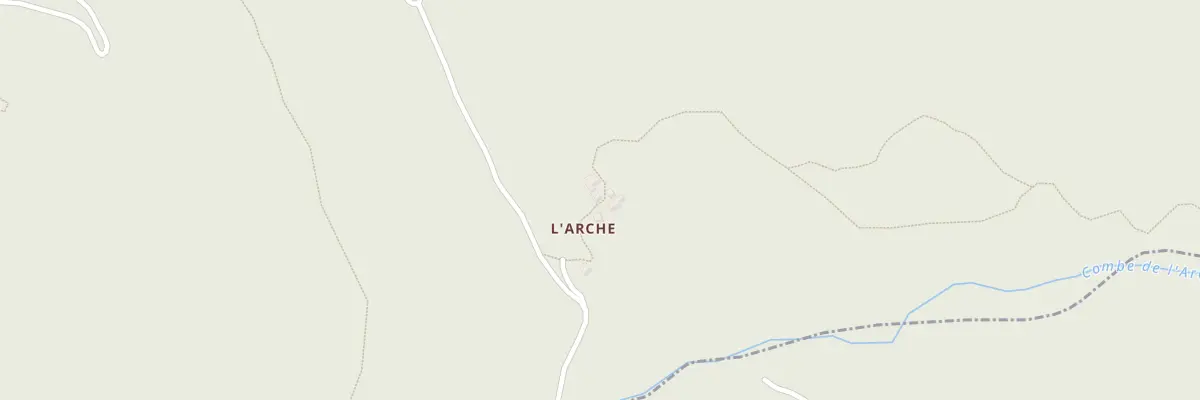 Plan du 5524 L’Arche à Saint-Rémy-de-Maurienne