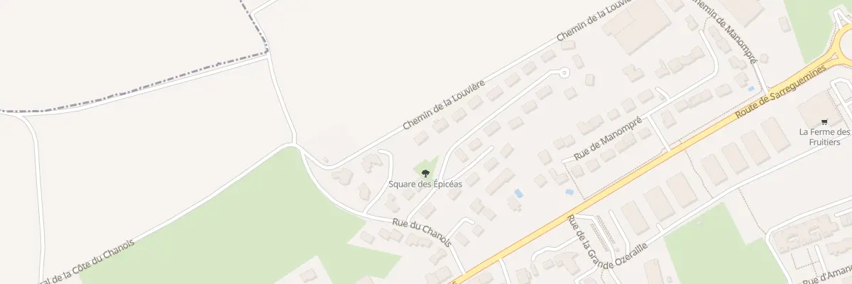 Plan du 1 Rue des Epicéas à Seichamps