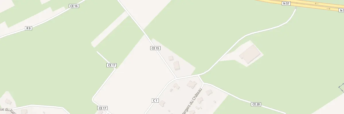 Plan du 19 Rue du Côteau à Florémont