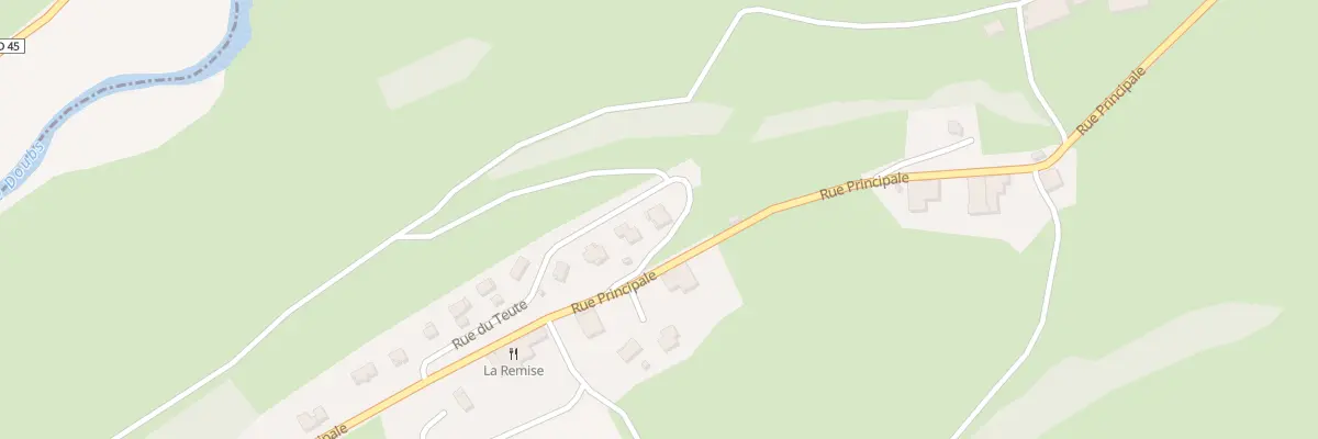 Plan du 8 Rue du Teute aux Villedieu